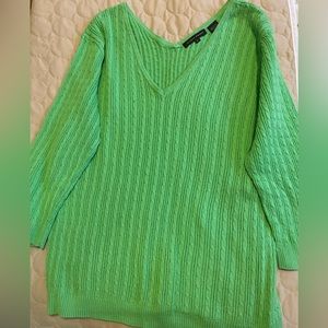 Sweater v neck nice for summer